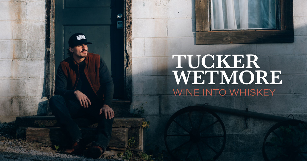 Tucker Wetmore Drops His Debut Single Wine Into Whiskey