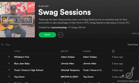 Swag Sessions