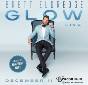 Brett Eldredge's "Glow Live" will hit NYC on 12/11