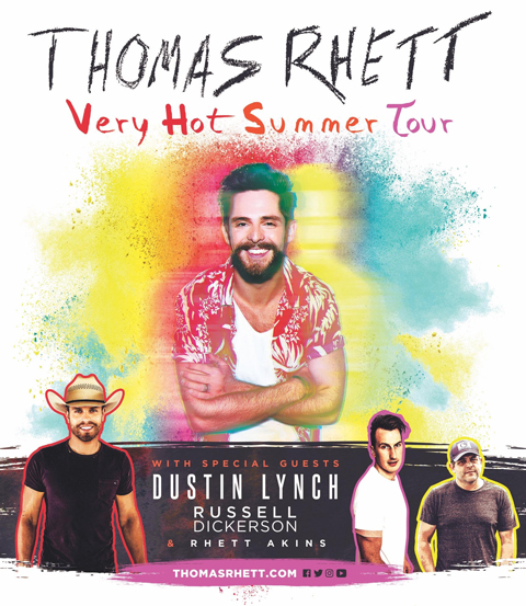 Thomas Rhett- Very Hot Summer Tour