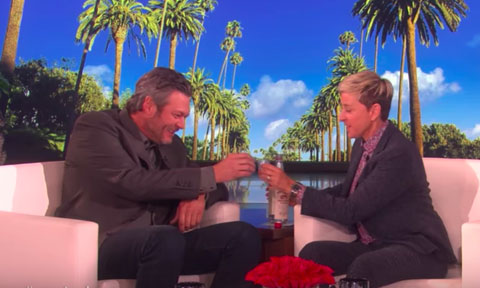 Blake Shelton Ellen