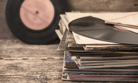 Vinyl Records of Favorite Country Music Artists