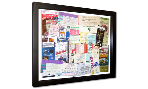 Do-It-Yourself: Custom Frames Filled with Concert Memories