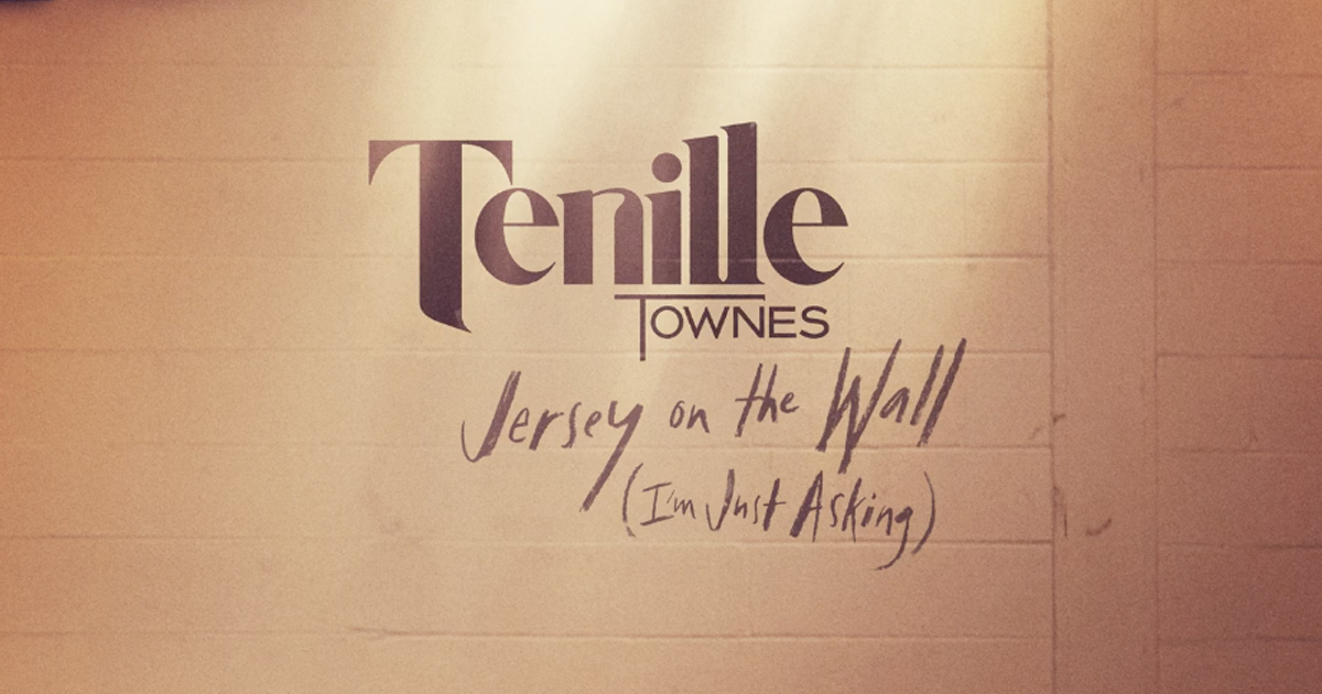 Tenille Townes Jersey On the Wall