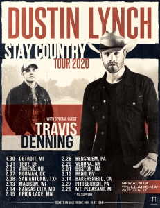 Dustin Lynch Stay Country Tour and Album