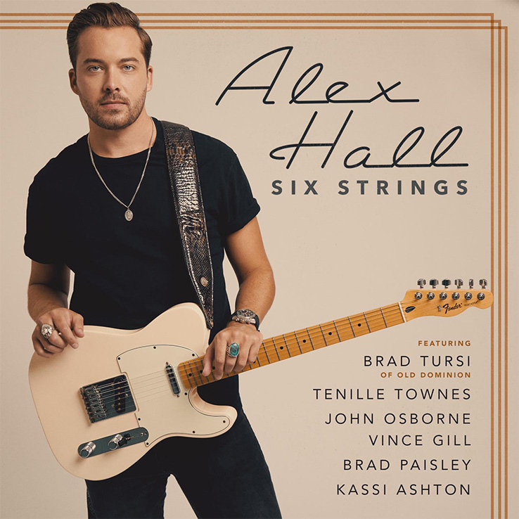 Alex Hall's Debut EP ‘Six Strings’ is out now, February 4th