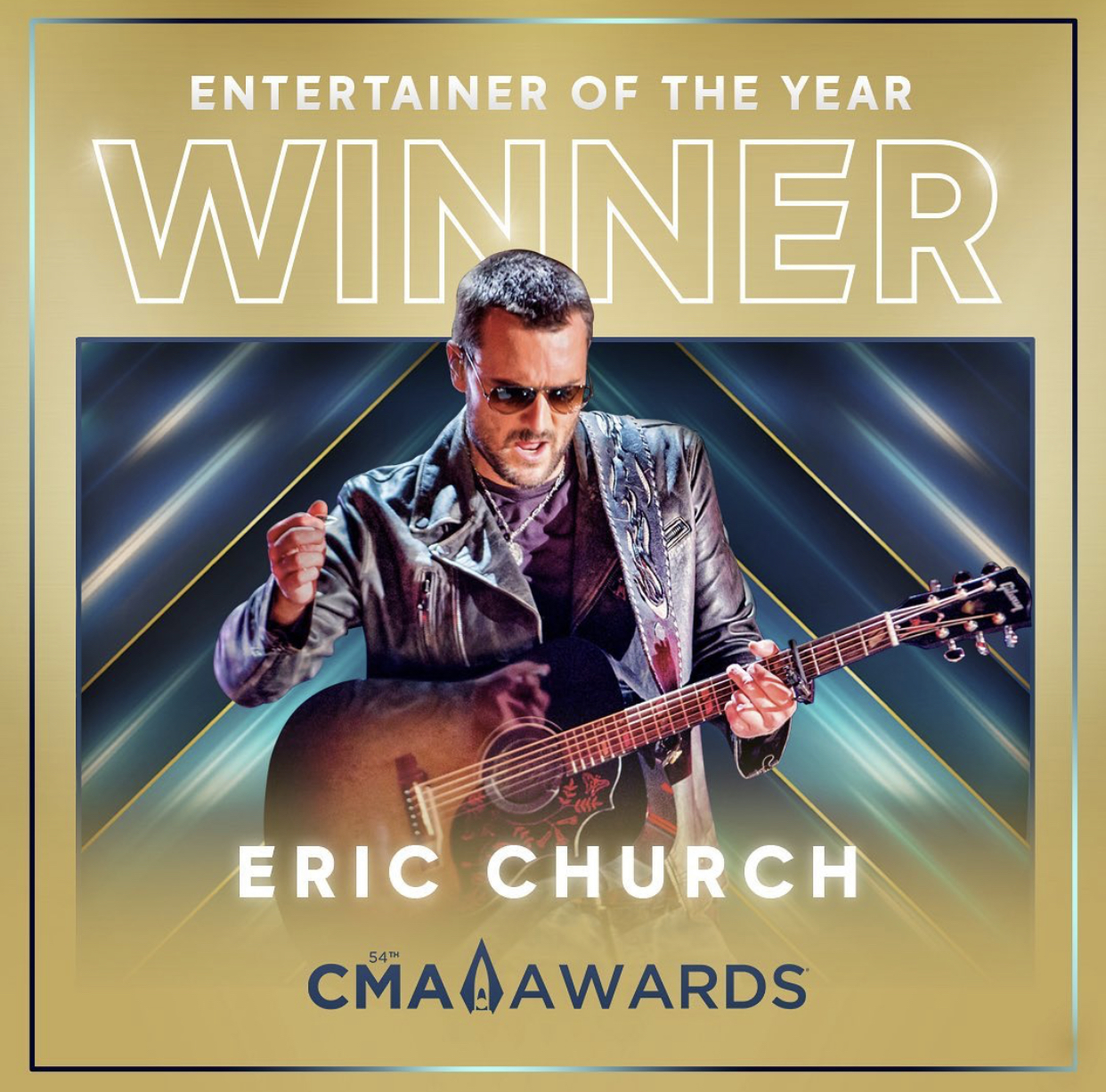 2020 CMA Awards Entertainer of the Year, Eric Church