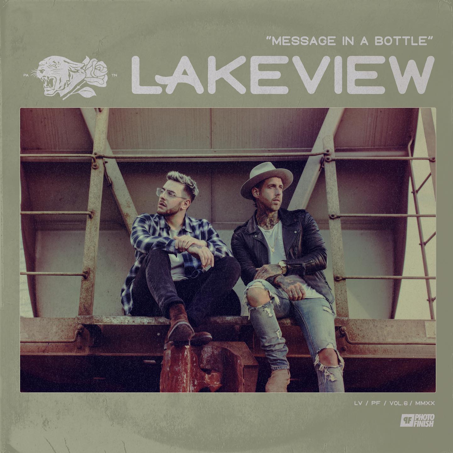 LAKEVIEW's new song "Message in a Bottle" is available now, January 28th.