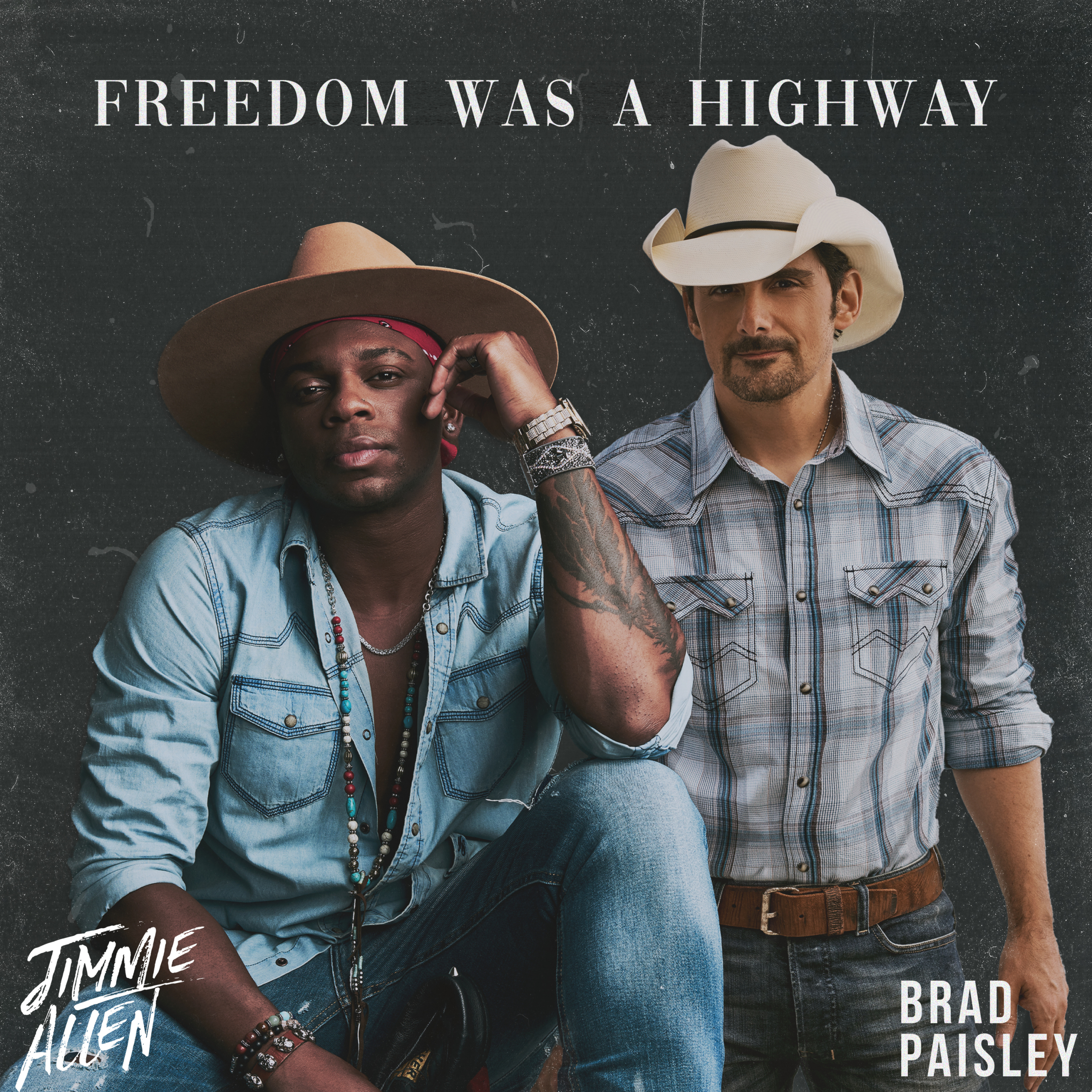 Jimmie Allen and Brad Paisley's "Freedom Was A Highway" Impacts Country Radio February 1st