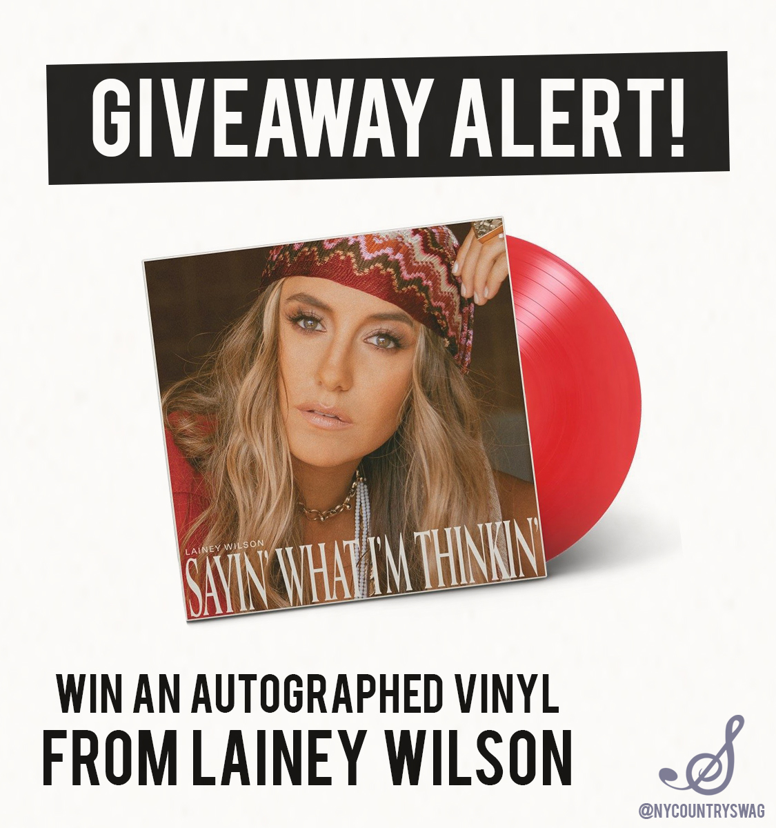 Lainey Wilson Giveaway