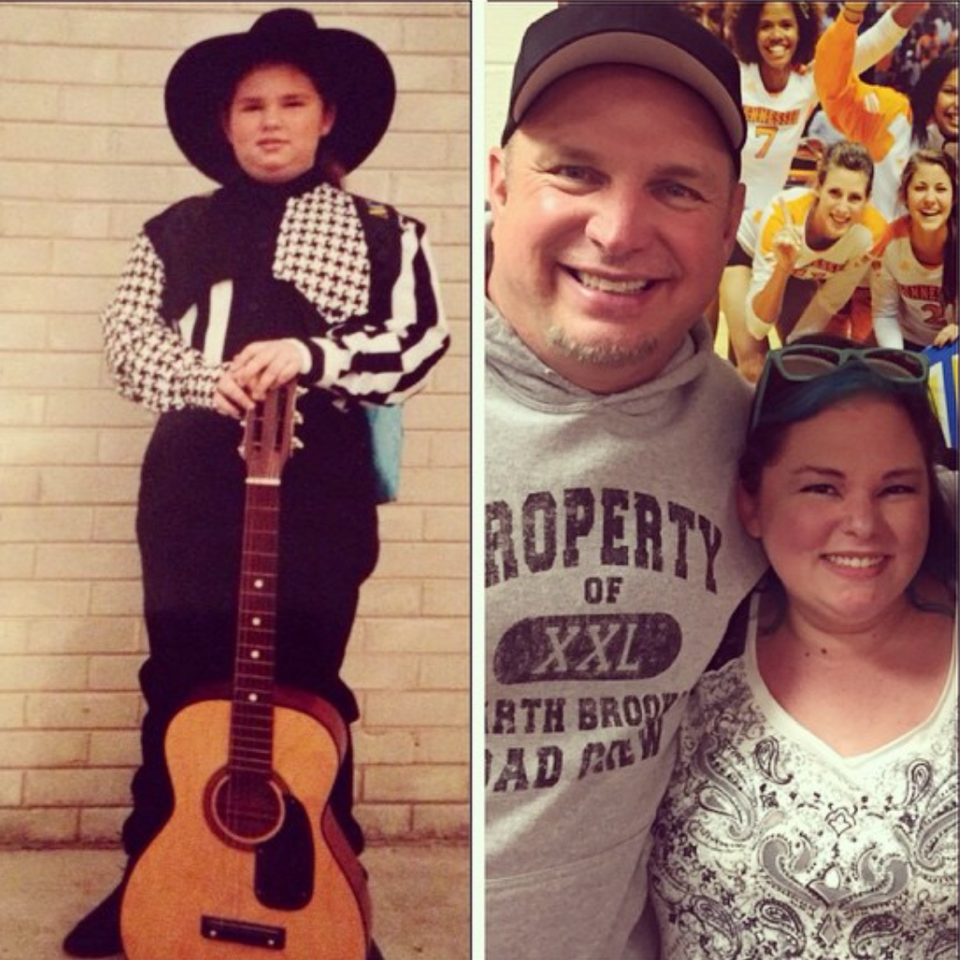 In a 4th Grade Hero Day presentation, Monta Vaden dressed as Garth Brooks. Years later, she unexpectedly met her hero in one of her favorite places on earth: The University of Tennessee in Knoxville.