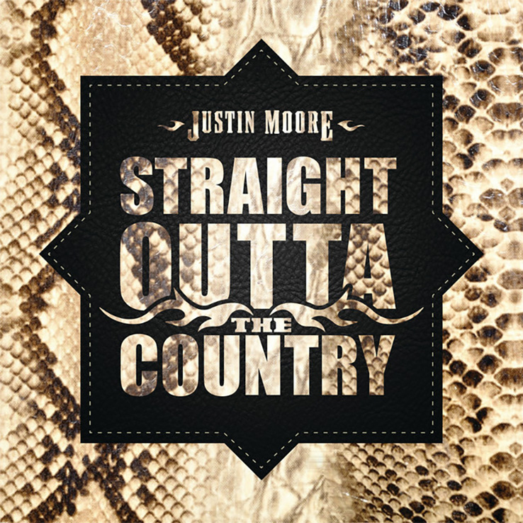 Justin Moore's next album, 'Straight Outta The Country' is due out April 23rd