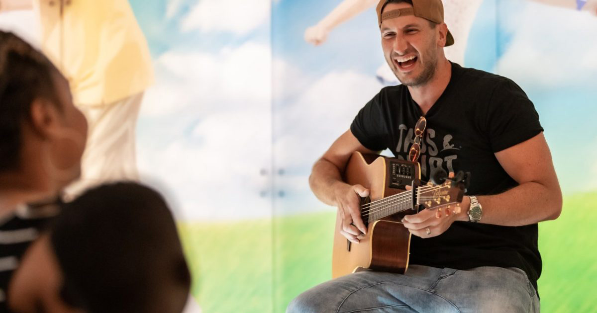 Russell Dickerson is a long-time friend and supporter of St. Jude Children's Hospital