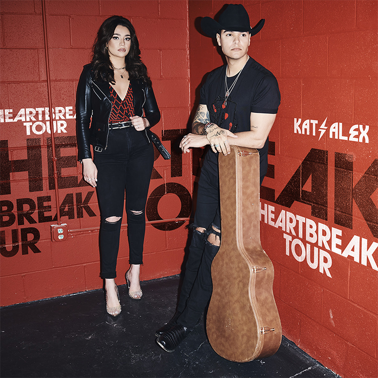 Kat & Alex's "Heartbreak Tour" and "You and the Radio" are available now, April 9th