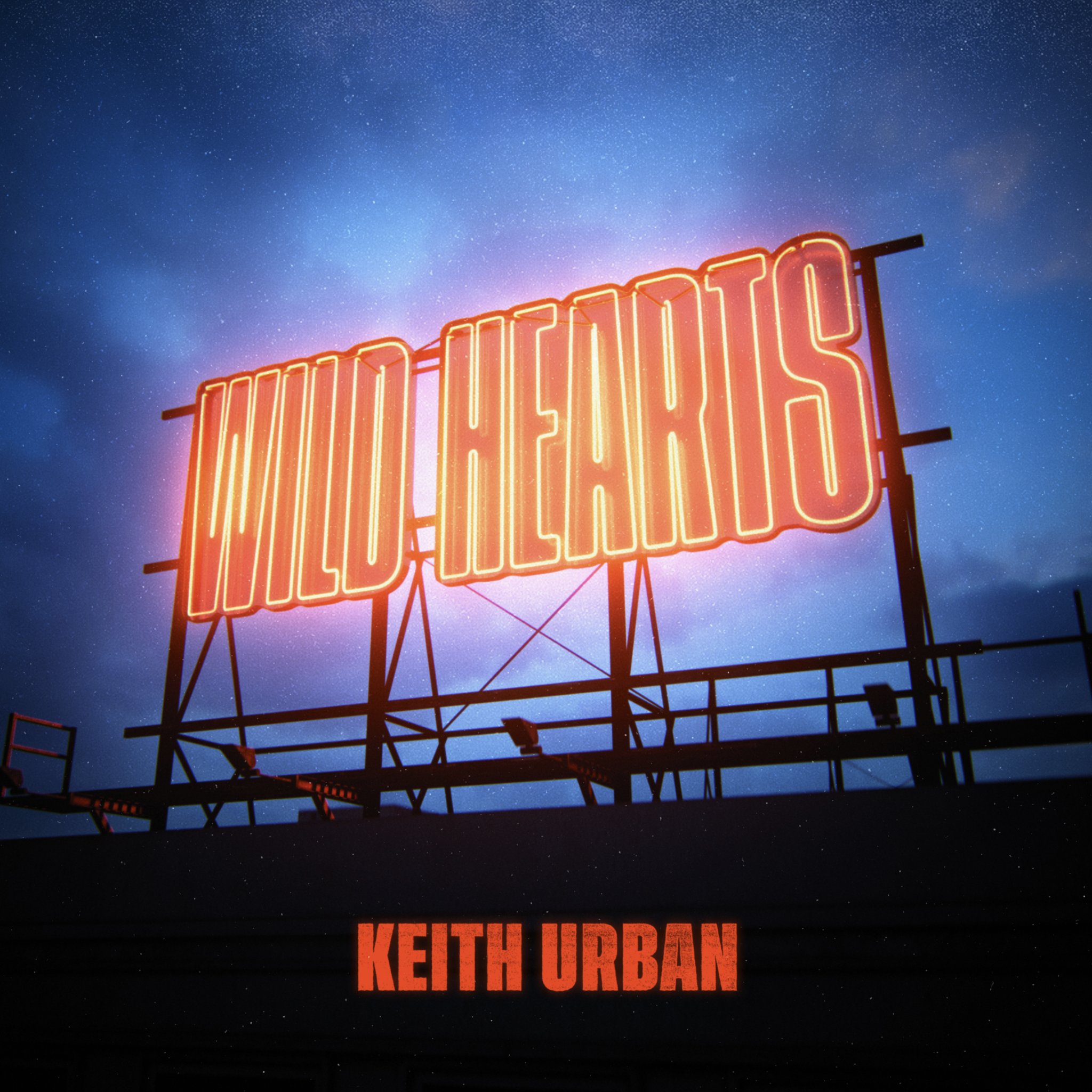 Keith Urban's new song "Wild Hearts" is out now, August 19th, on all streaming platforms