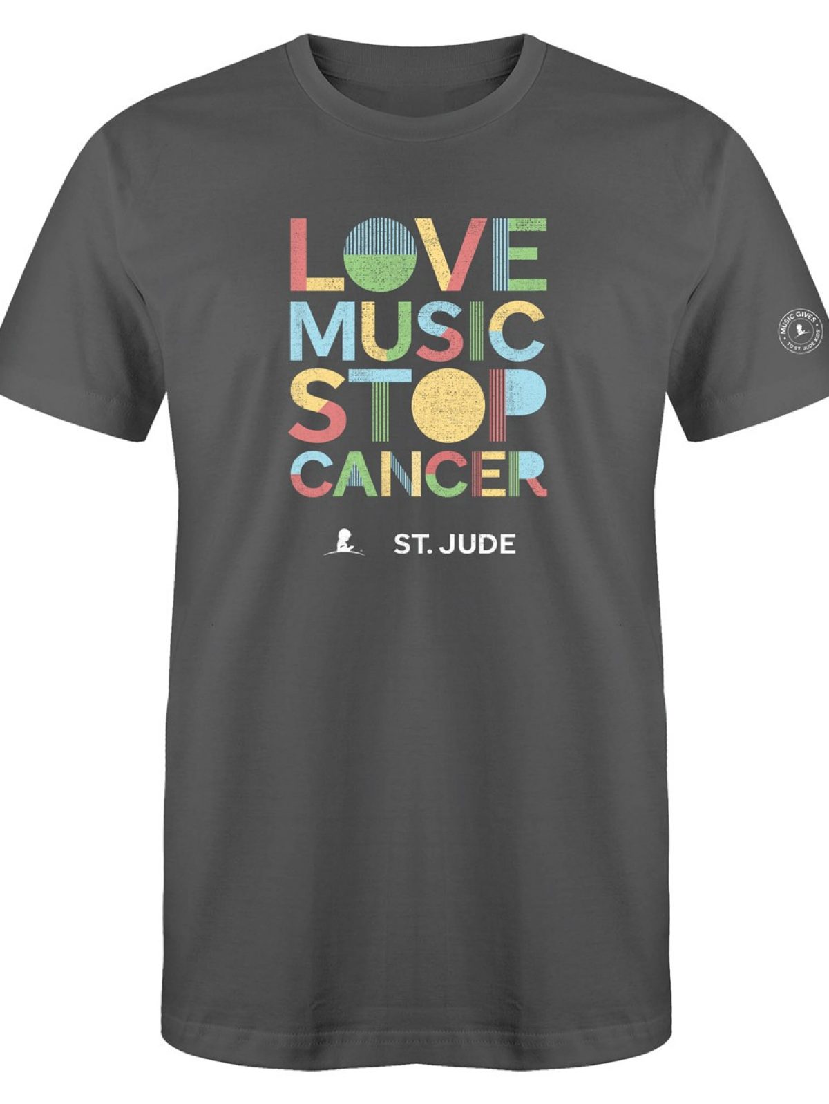 love-music-stop-cancer-tee